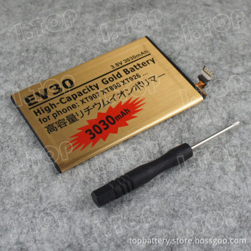 3030mAh for Motorola XT926 EV30 internal battery !long time lasting and best price~!